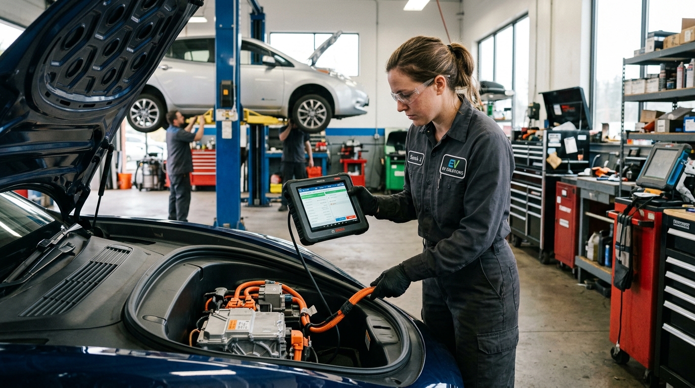 Discover how vehicle electrification is changing mechanic jobs, auto shop hiring, technician skills and the challenges facing vehicle owners.